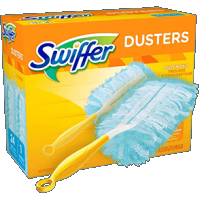 Swiffer duster kit комплект дръжка с 5 пухчета